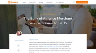 Bank of America Merchant Services Review for 2019 - Fundera