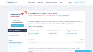 Bank of American Merchant Services Review 2018 - CardFellow