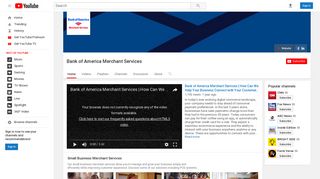 Bank of America Merchant Services - YouTube