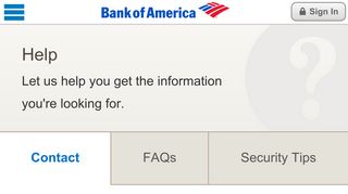 Get help with Mobile Banking from Bank of America
