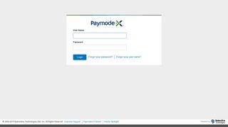 Log in - Paymode-X