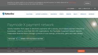 Electronic Payment Solution | Paymode-X | Bottomline Technologies