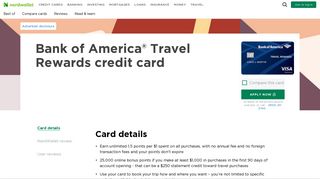 nerdwallet bank of america travel rewards