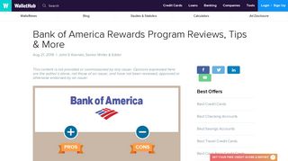 Bank of America Rewards Program Reviews, Tips & More - WalletHub