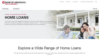 Home Loans - Bank of Arkansas