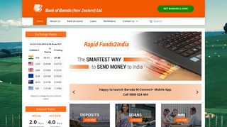 Bank of Baroda NZ| New Zealand Indian Bank