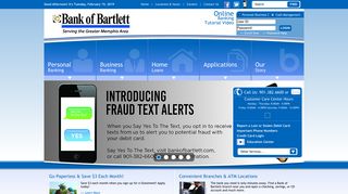 Bank of Bartlett-