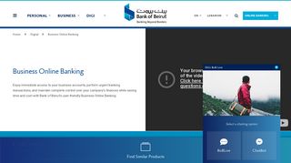 Bank of Beirut - Business Online Banking