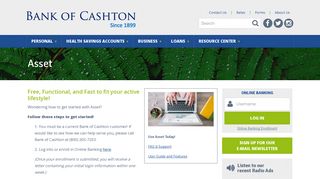 Asset - Bank of Cashton