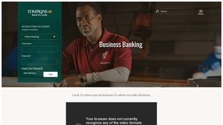 Business Banking › Tompkins Bank of Castile
