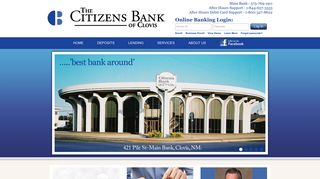 Welcome to The Citizens Bank of Clovis