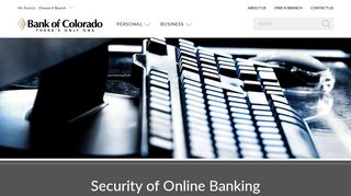 Security of Online Banking | Pinnacle Bank - Bank of Colorado
