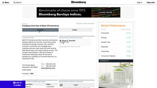 Bank Of Commerce: Private Company Information - Bloomberg