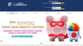 Bank of Commerce: Home Page
