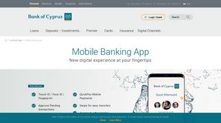 Bank of Cyprus - Mobile Banking App