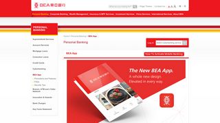 BEA App - The Bank of East Asia