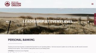 Banking - Bank Of Eastern Oregon