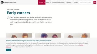 Our Programmes - Bank of England Early Careers