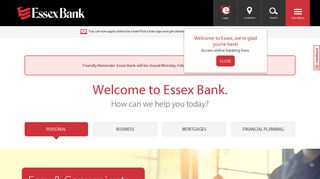 Essex Bank.