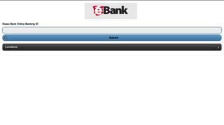 Essex Bank Online Banking: Login