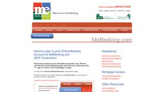 How to Login to your Online Banking Account on MeBanking.com