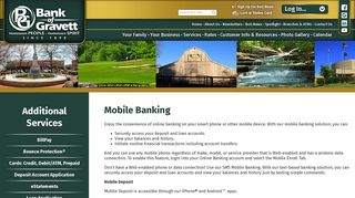 Mobile Banking | Bank of Gravett | Gravette, AR