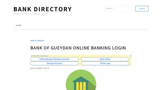 Bank of Gueydan Online Banking Login | BankDir.US