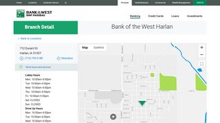 Bank in Harlan, IA | Bank of the West
