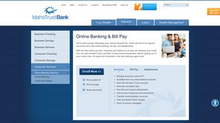 Online Banking & Bill Pay | Boise - Coeur d'Alene | Idaho Trust Bank ...
