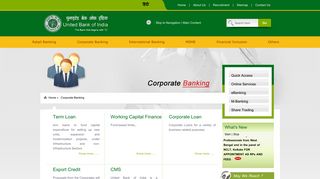 United Bank Of India-Corporate Banking