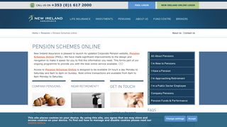 Pension Schemes online - New Ireland Assurance