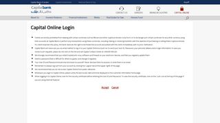 Capital Online Login | Capital Bank of Jordan