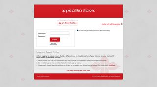 Prabhu Bank Limited. : Internet Banking