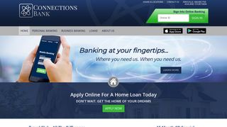 Connections Bank: Home
