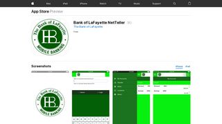 Bank of LaFayette NetTeller on the App Store - iTunes - Apple