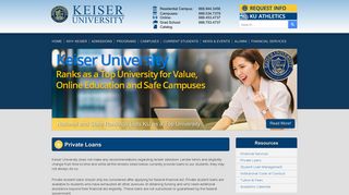 Student Loans: Bank of Lake Mills and more! - Keiser University