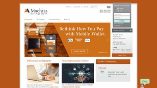 Machias Savings Bank | Exceptional Banking in Maine