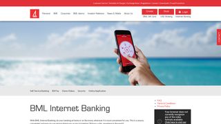 Internet Banking - Bank of Maldives PLC -