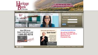 Heritage Bank of Nevada - Welcome