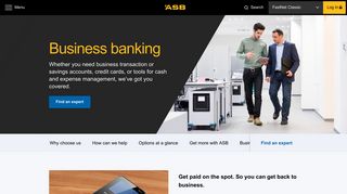 Business banking for New Zealand companies | ASB