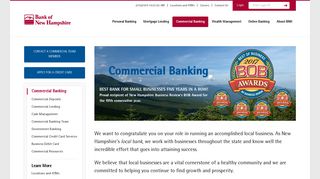 Commercial Banking - Bank of New Hampshire