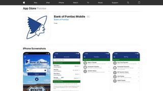 Bank of Pontiac Mobile Banking App - iTunes - Apple
