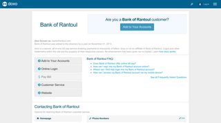 Bank of Rantoul: Login, Bill Pay, Customer Service and Care Sign-In
