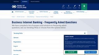 Online Banking - Bank of Scotland Business