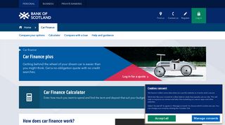 Car Finance | Apply Online for Car Finance Plus | Bank of Scotland