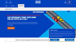 Halifax UK | Car Insurance Quotes Online | Car Insurance