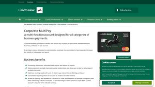 Corporate MultiPay - Lloyds Bank Commercial Banking