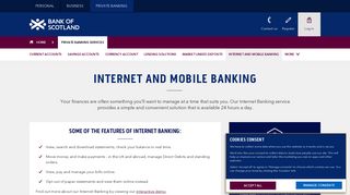 Bank of Scotland | Private Banking | Internet and Mobile Banking
