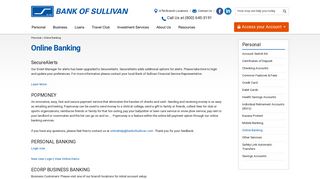 Online Banking - Bank of Sullivan