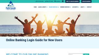 Online Banking Login Guide for New Users - Pacific Cascade Federal ...